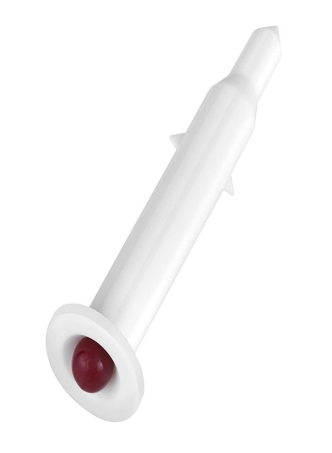 Harniruco Basic Plastic Pop-up Poultry Turkey Thermometer for Cooking, 2 inches in Length 2 Piece Meat Thermometer Set, White/Red - Image 3